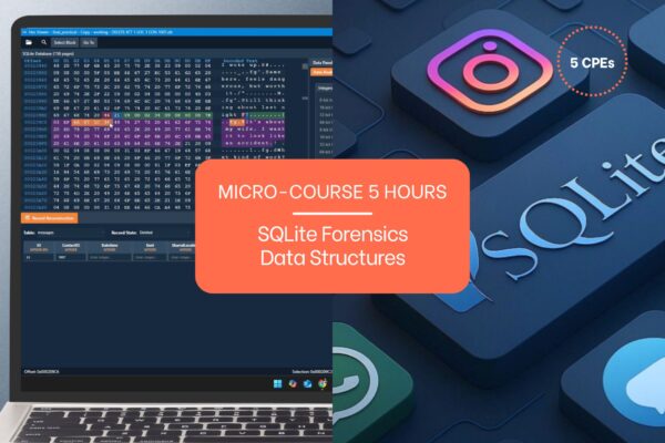 Micro-course SQLite Forensics Data Structures